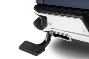 GMC Sierra 1500 Bed Step - Rear - AMP Research - Retractable - Black - `19-`26